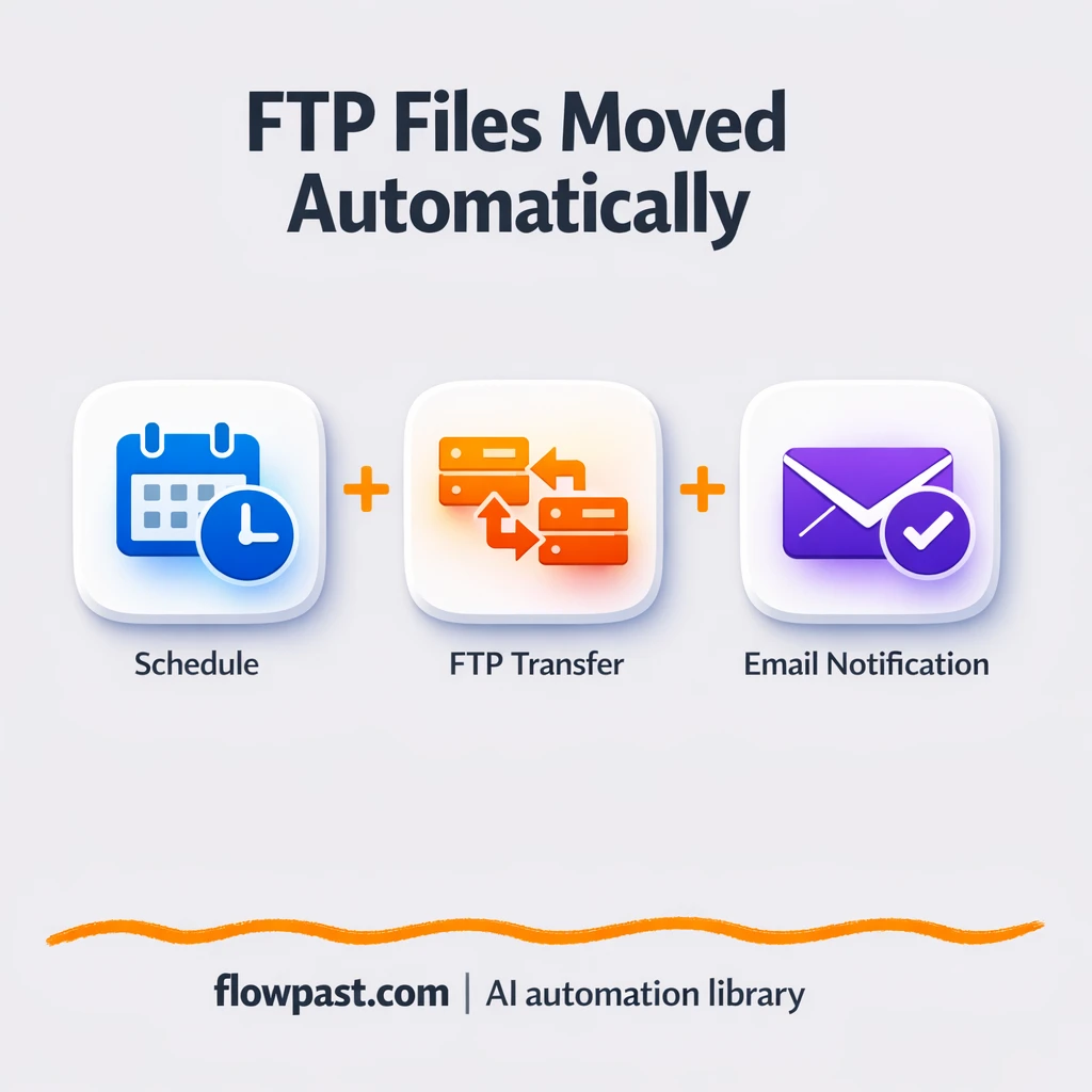 FTP to Email, reliable file transfers with proof - n8n workflow automation template
