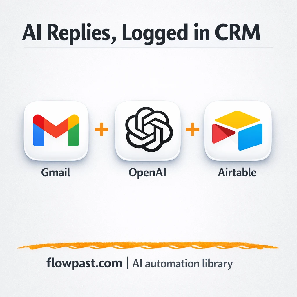 Airtable + Gmail: follow ups that never slip - n8n workflow automation template