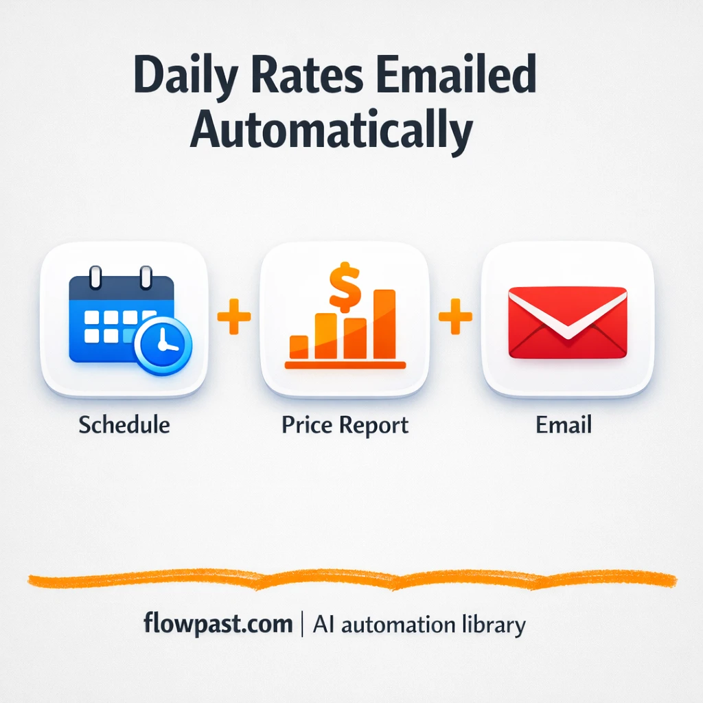 CoinGecko + Gmail: daily currency snapshot in email - n8n workflow automation template