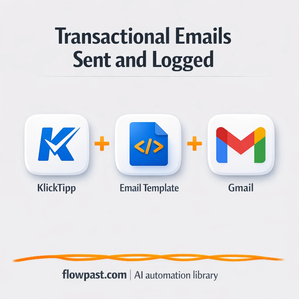 KlickTipp to Gmail, personalized emails with status - n8n workflow automation template