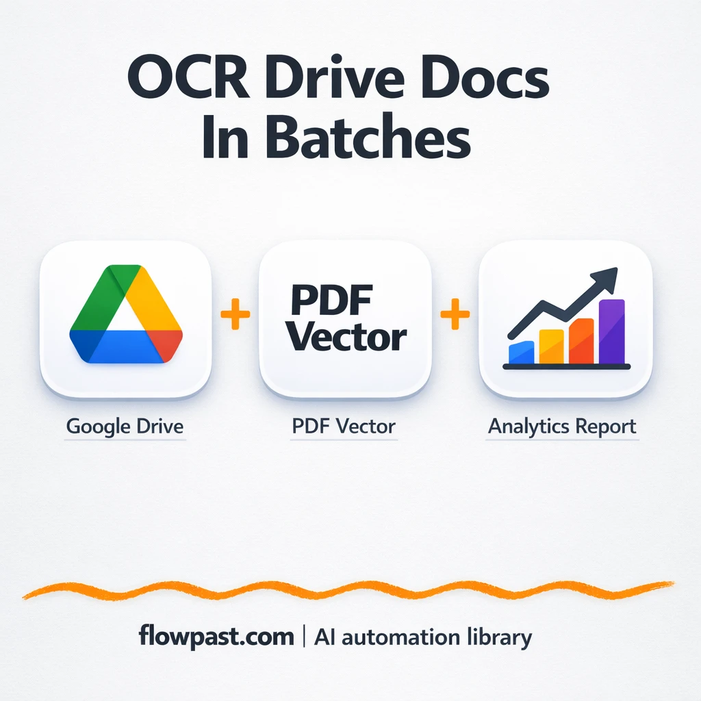 Google Drive + PDF Vector: docs parsed with QA metrics - n8n workflow automation template