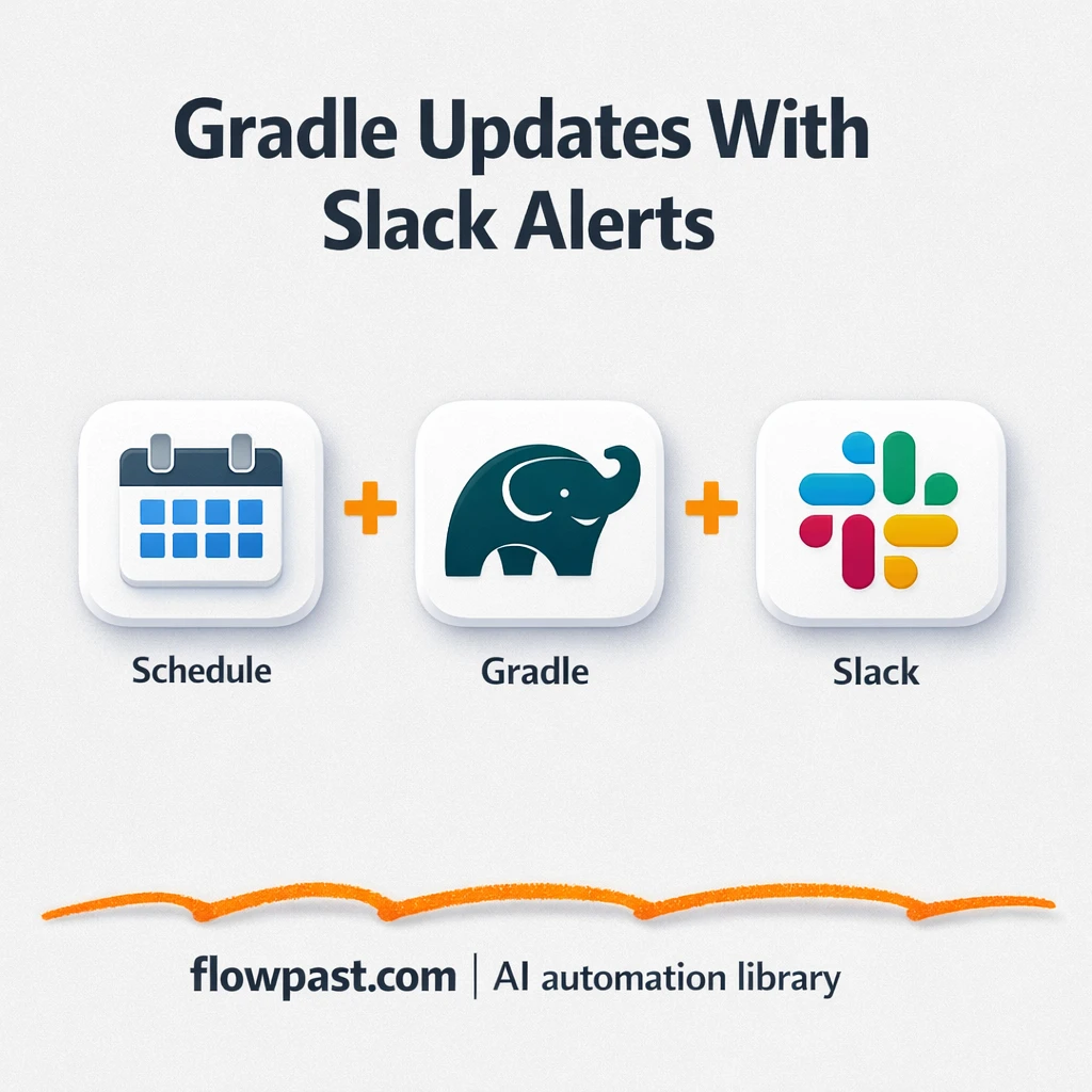 Gradle + Slack: dependency updates you can trust - n8n workflow automation template