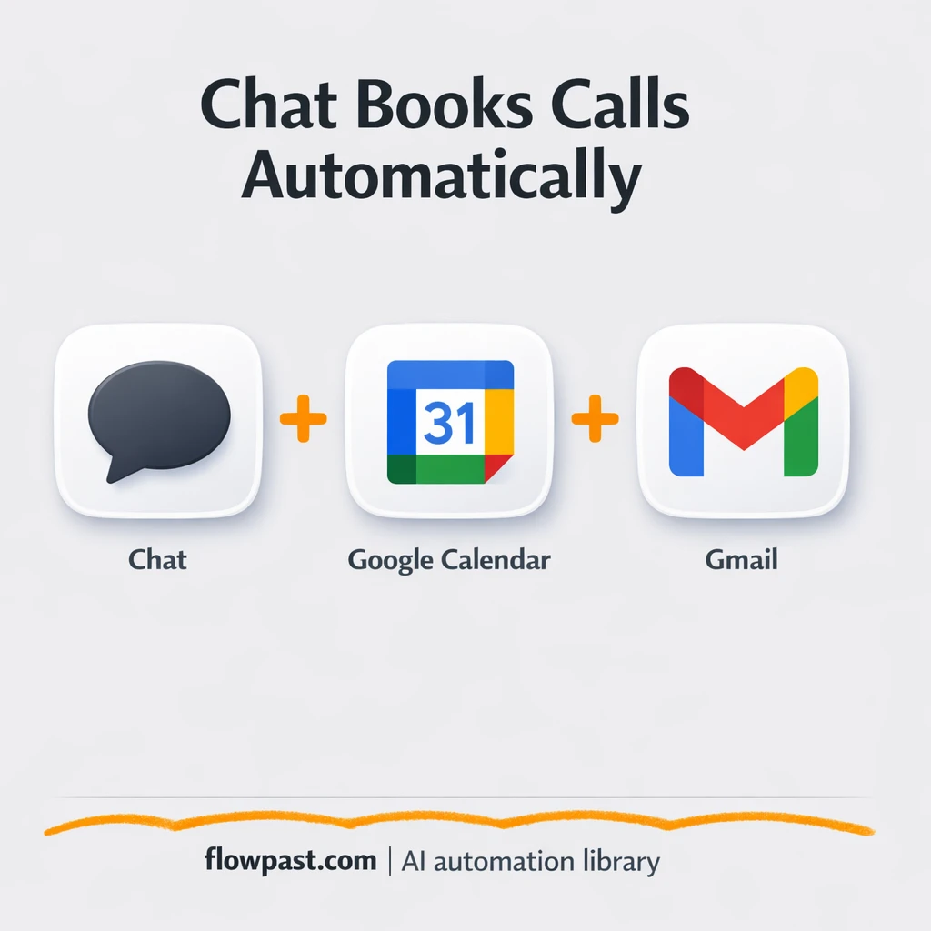 Google Sheets + Google Calendar, bookings without back-and-forth - n8n workflow automation template