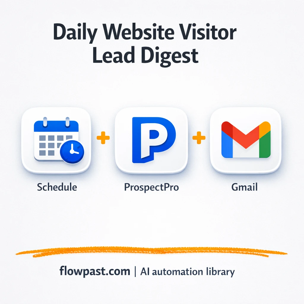 ProspectPro to Gmail, qualified leads in your inbox - n8n workflow automation template