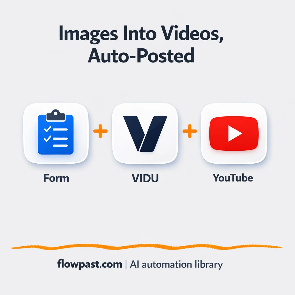 TikTok + YouTube: publish shorts with Drive backups - n8n workflow automation template