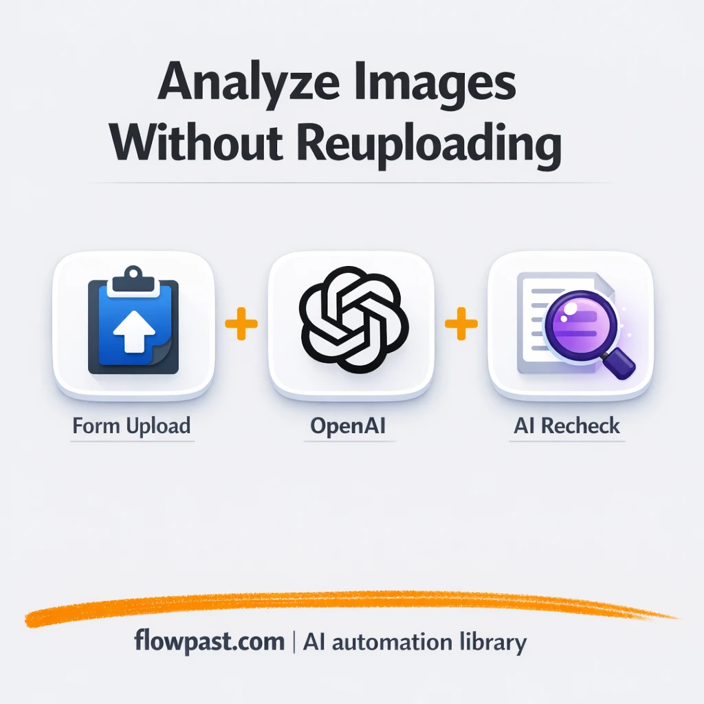 OpenAI Vision + Telegram, reliable image rechecks - n8n workflow automation template