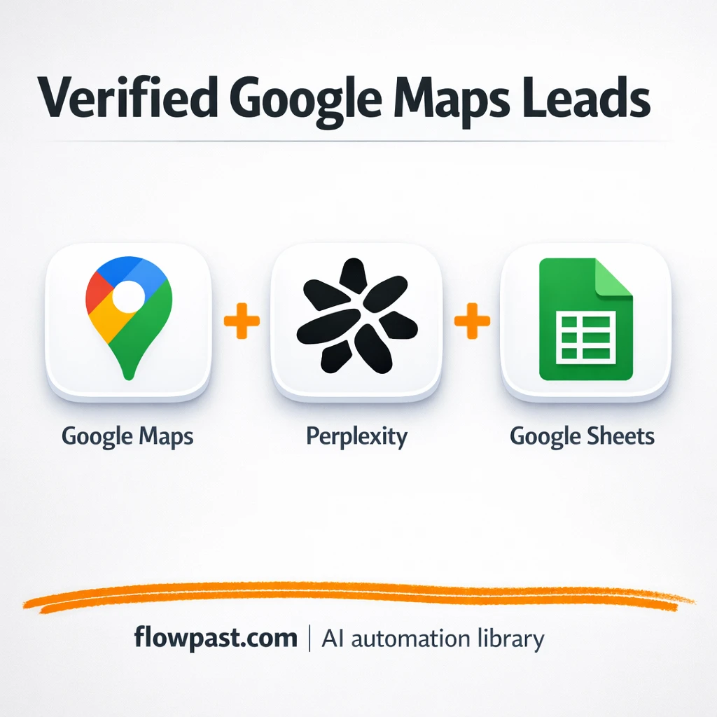 Google Maps to Google Sheets, clean leads ready to use - n8n workflow automation template