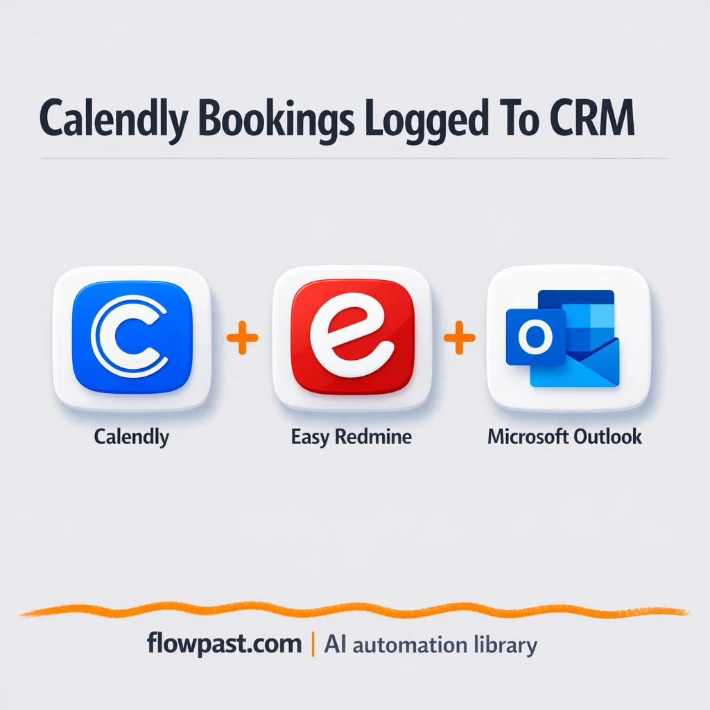Calendly + Easy Redmine: every meeting logged - n8n workflow automation template