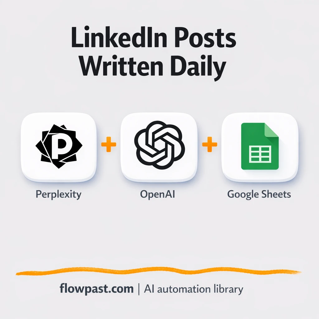 Google Sheets + Telegram: LinkedIn drafts ready - n8n workflow automation template