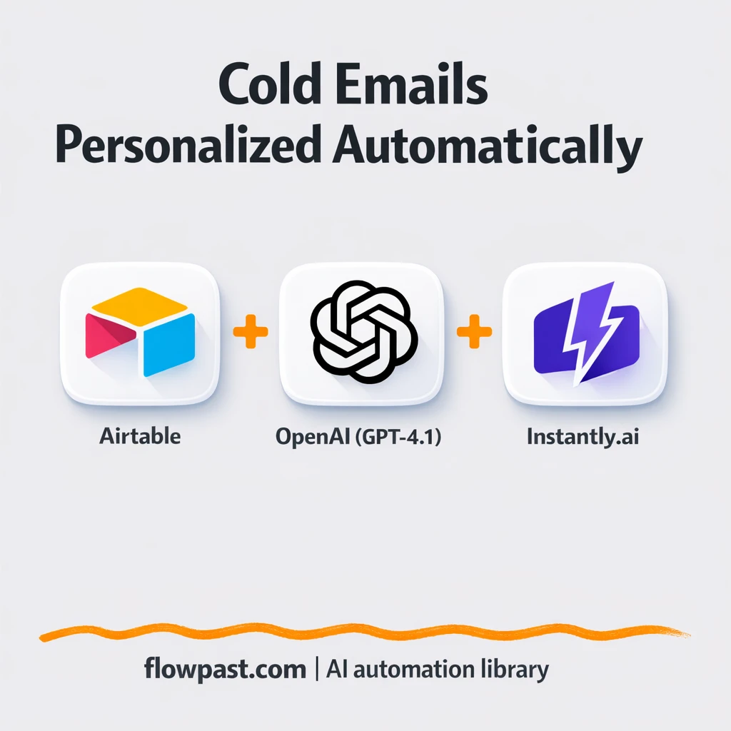 Airtable + Instantly.ai: enriched leads, ready to send - n8n workflow automation template