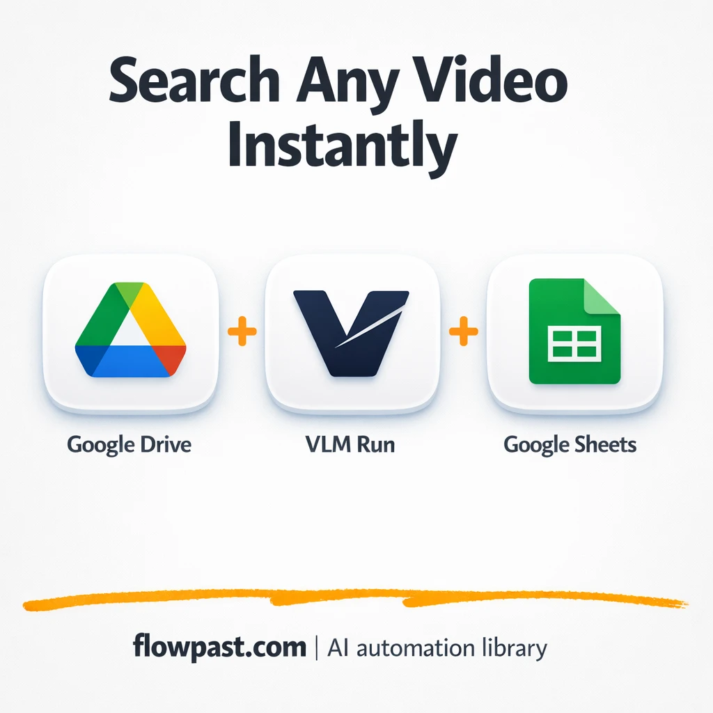 Google Drive to Google Sheets, searchable transcripts - n8n workflow automation template