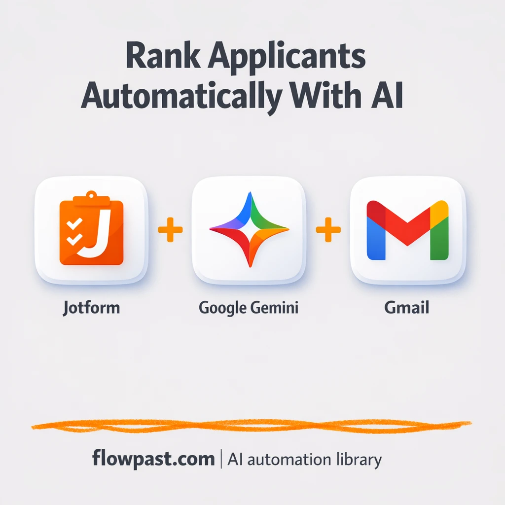Jotform + Google Sheets, UGC creators shortlisted fast - n8n workflow automation template