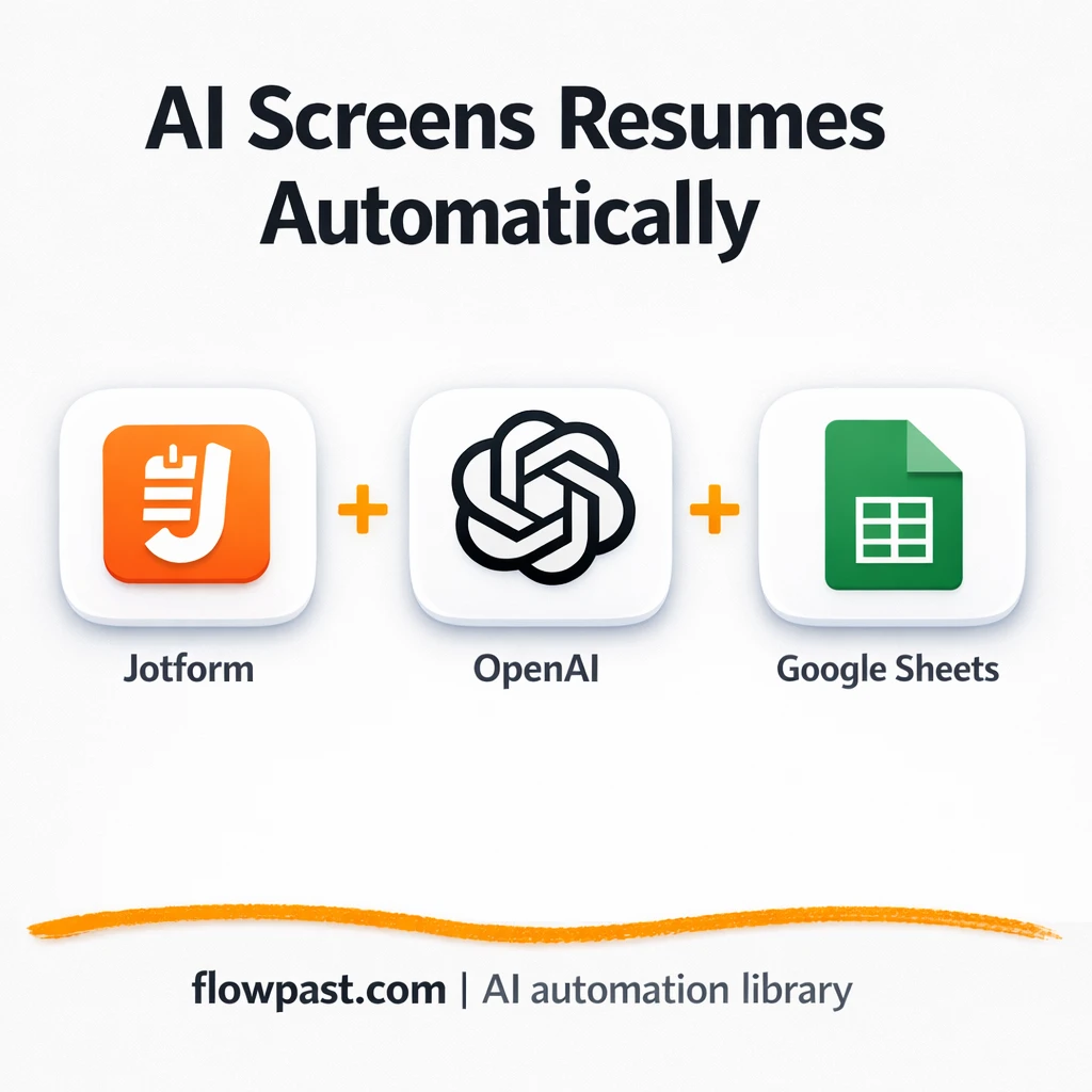 Jotform + Slack: shortlist candidates with less effort - n8n workflow automation template