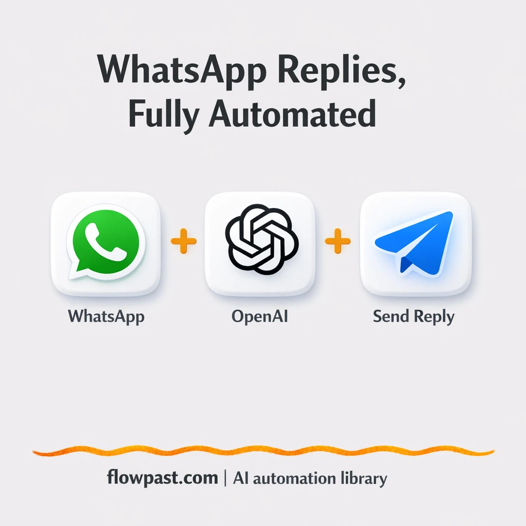 WhatsApp + OpenAI: replies for voice notes and photos - n8n workflow automation template