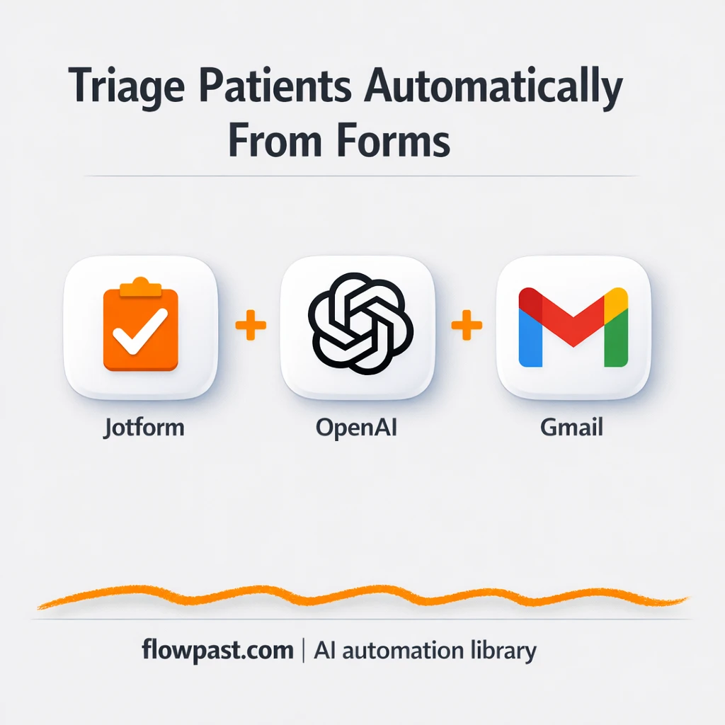 Jotform + Slack: urgent patient intakes flagged fast - n8n workflow automation template