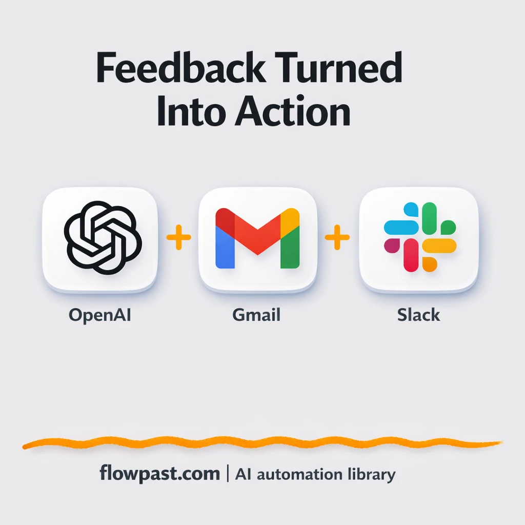 Google Sheets + Slack: feedback insights everyone sees - n8n workflow automation template
