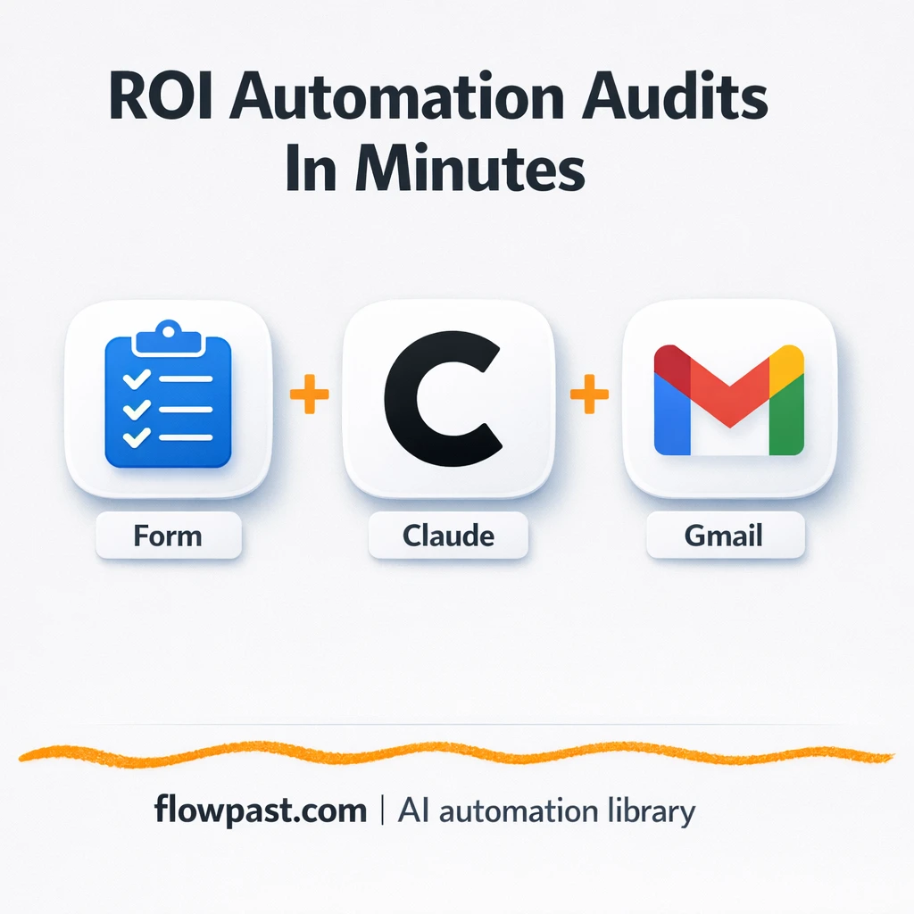 Claude + Gmail: ROI audit reports sent automatically - n8n workflow automation template