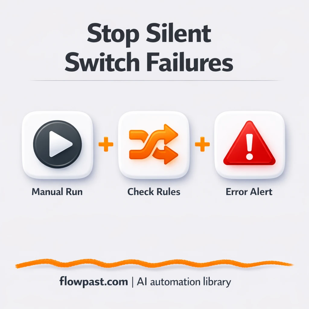 Slack alerts when routing fails, no more silent misses - n8n workflow automation template