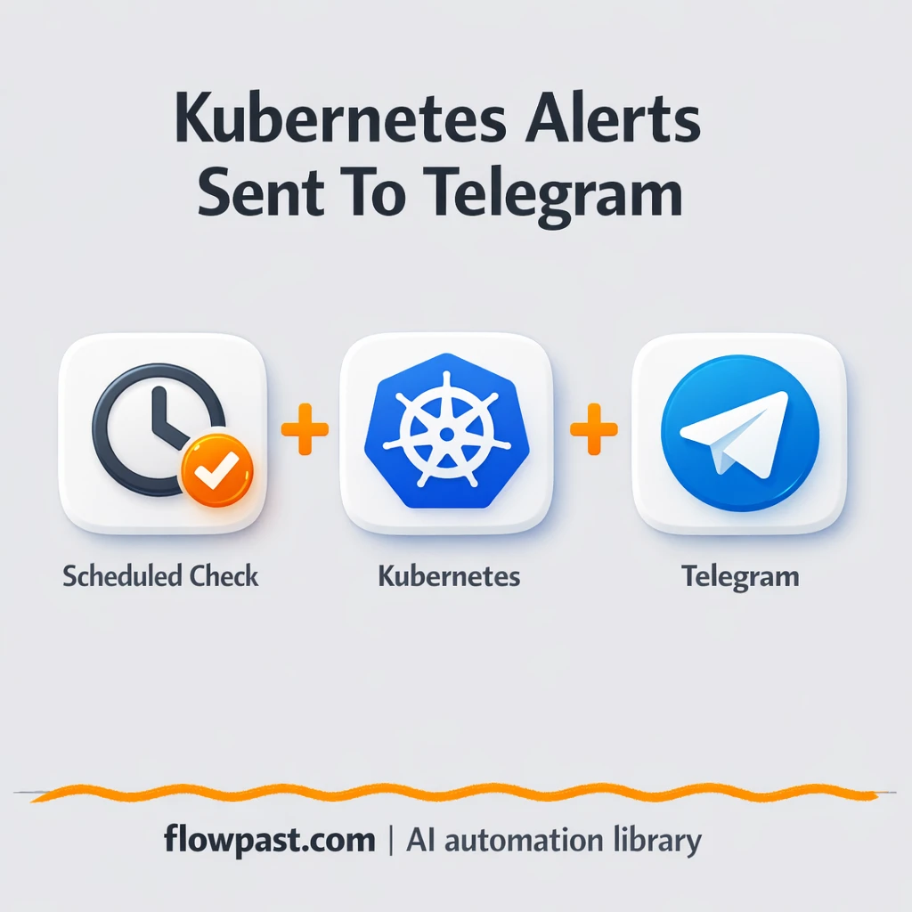 Kubernetes to Telegram, only the alerts that matter - n8n workflow automation template