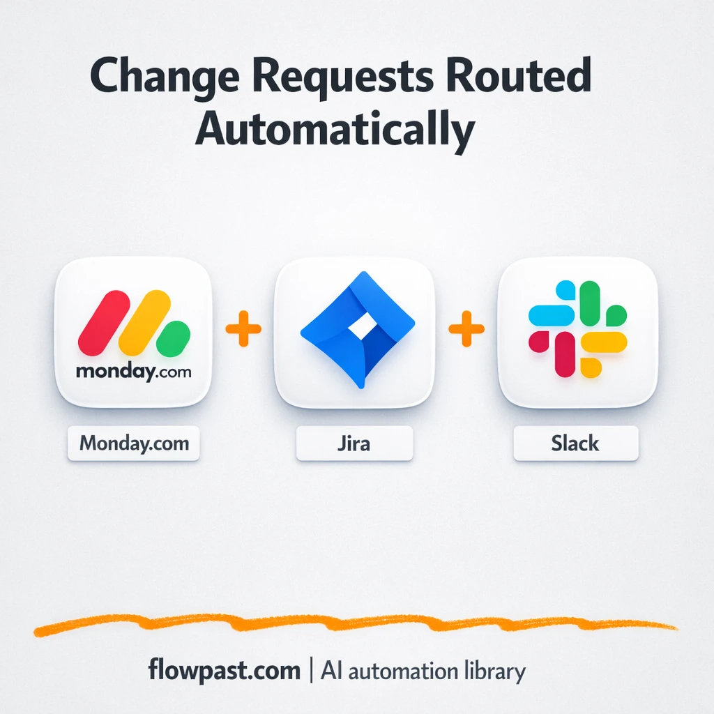 Monday.com to Jira, approvals tracked in Google Sheets - n8n workflow automation template