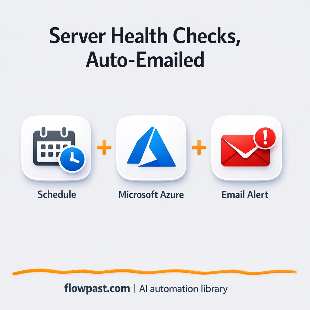 SSH to Email, server alerts you can act on - n8n workflow automation template