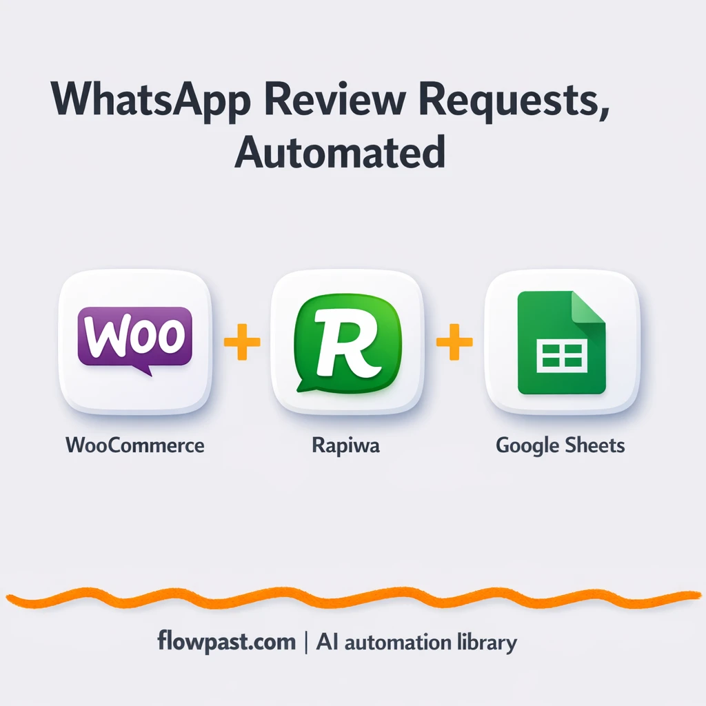 WooCommerce to WhatsApp, verified order updates - n8n workflow automation template
