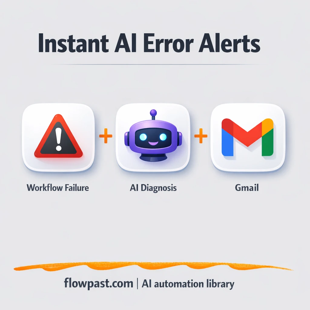 Gmail + Telegram alerts that explain failures clearly - n8n workflow automation template