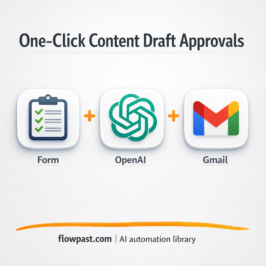 Gmail + Google Sheets: approvals tracked, no chasing - n8n workflow automation template