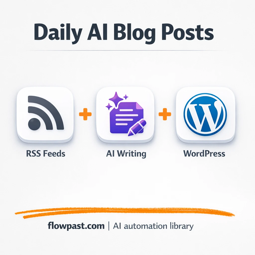 WordPress + X: publish posts and promos consistently - n8n workflow automation template