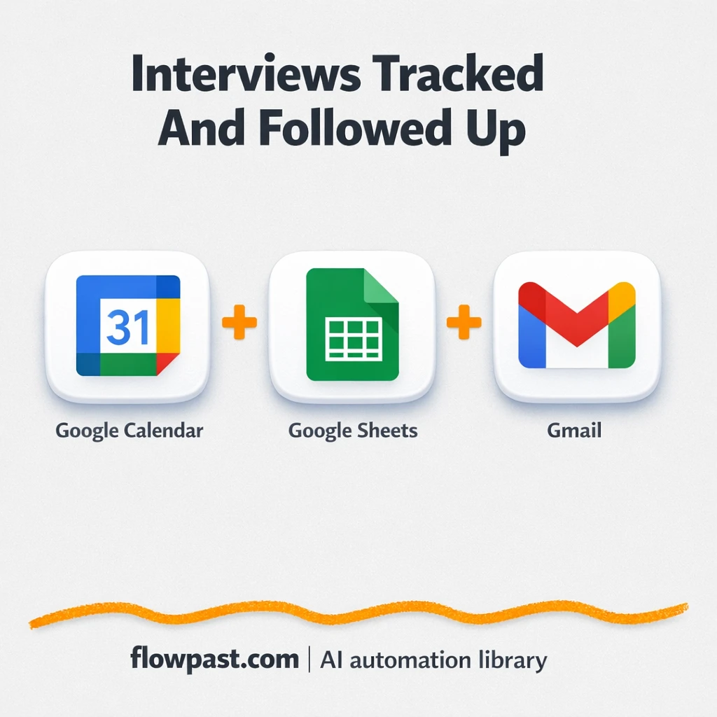 Google Calendar + Gmail reminders, Sheets stays updated - n8n workflow automation template