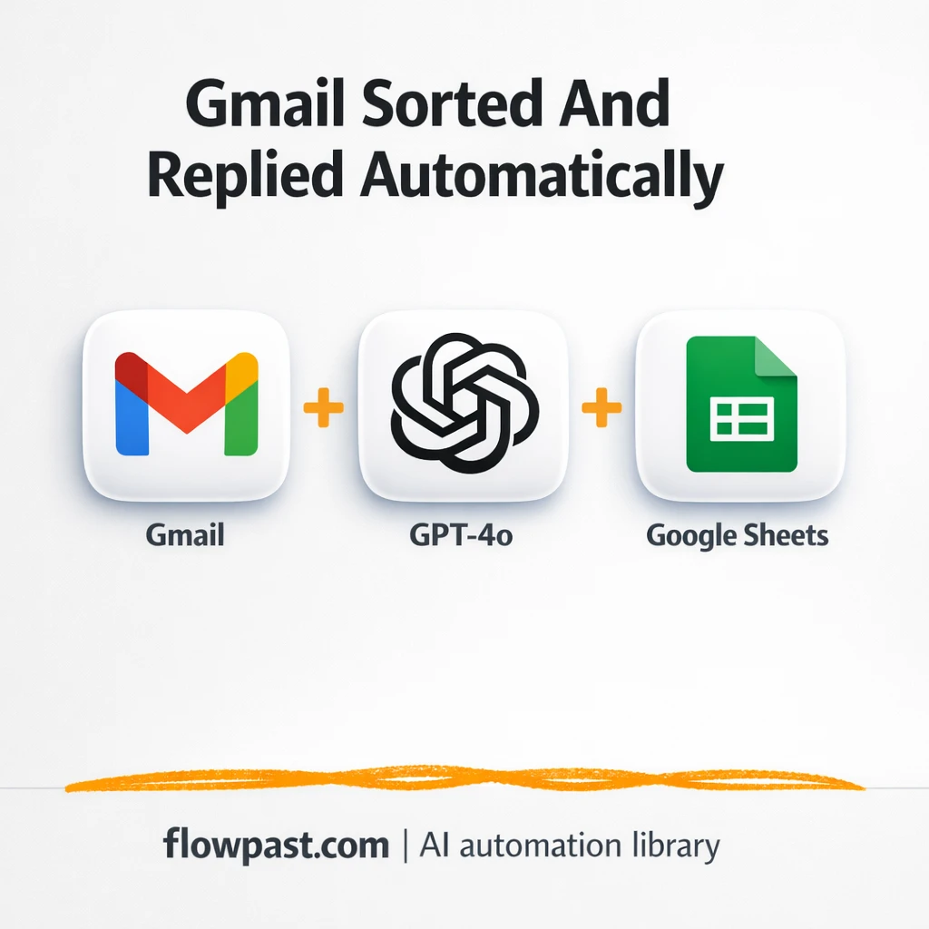 Gmail + Google Sheets: smarter inbox triage - n8n workflow automation template