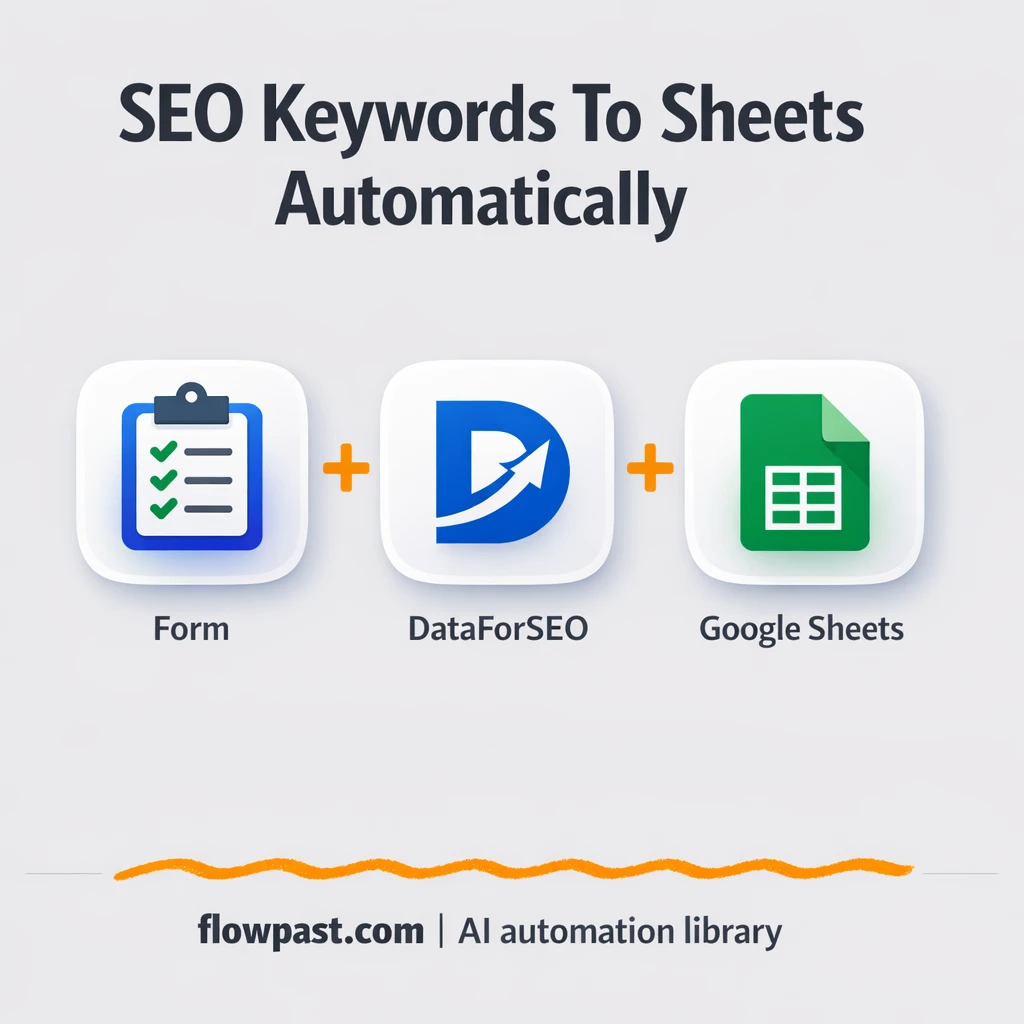 DataForSEO to Google Sheets, keyword history built - n8n workflow automation template