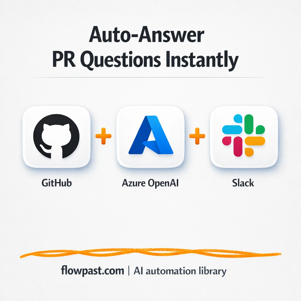 GitHub to Notion, PR answers saved and shared in Slack - n8n workflow automation template