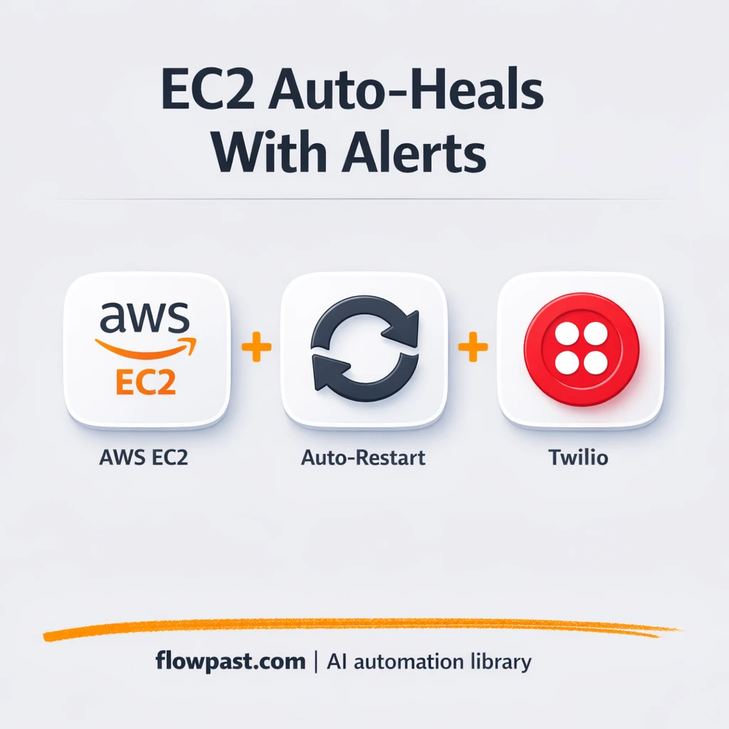 AWS EC2 + Google Sheets: health logs and restarts - n8n workflow automation template
