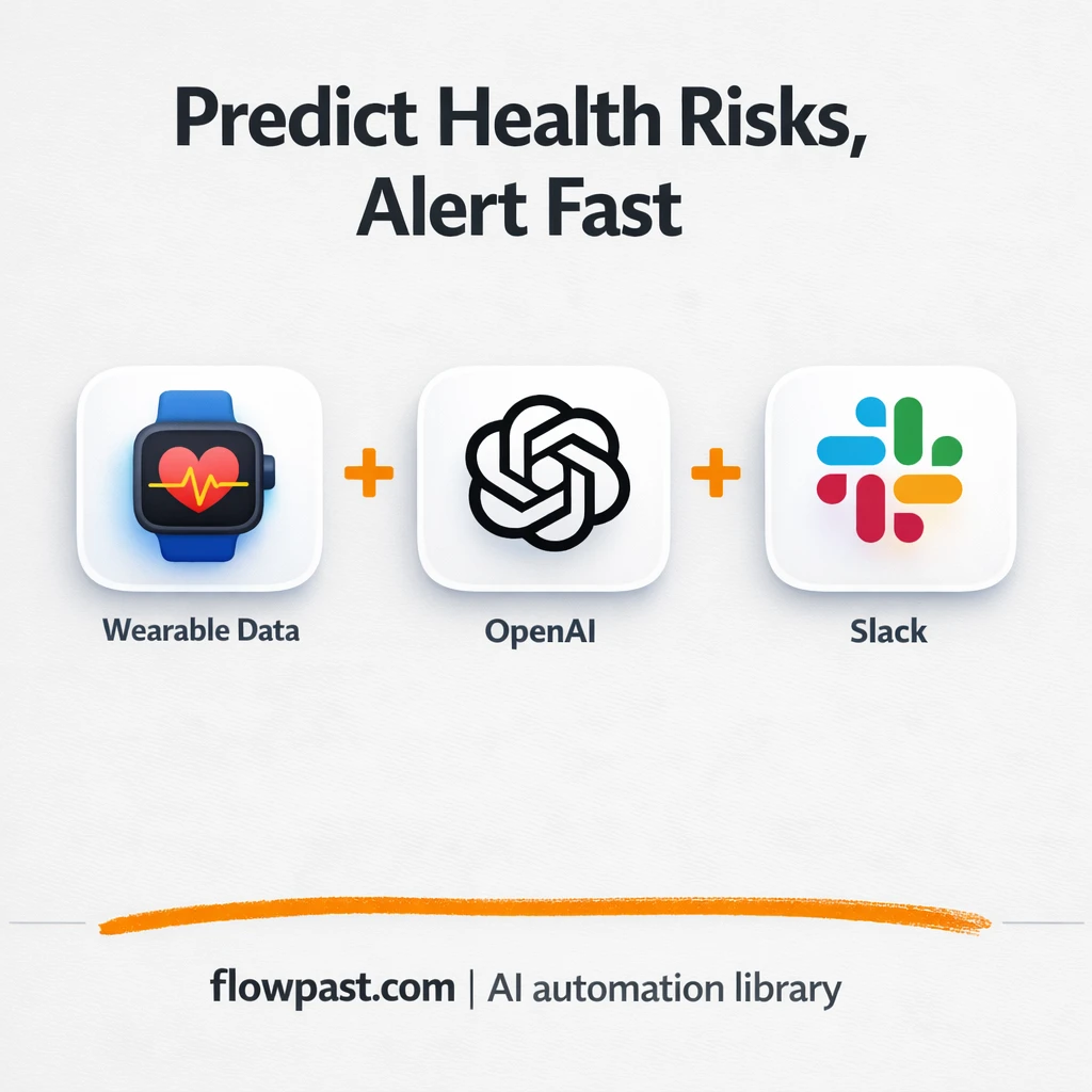 Slack + Google Calendar alerts for health monitoring - n8n workflow automation template