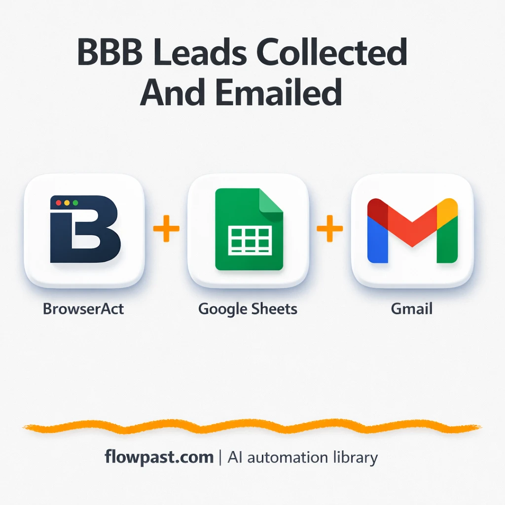BrowserAct to Google Sheets, clean leads in one place - n8n workflow automation template