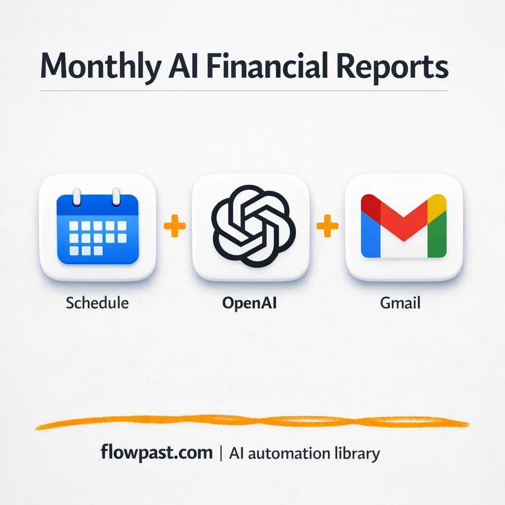 Google Drive + Slack for month end P&L reports - n8n workflow automation template