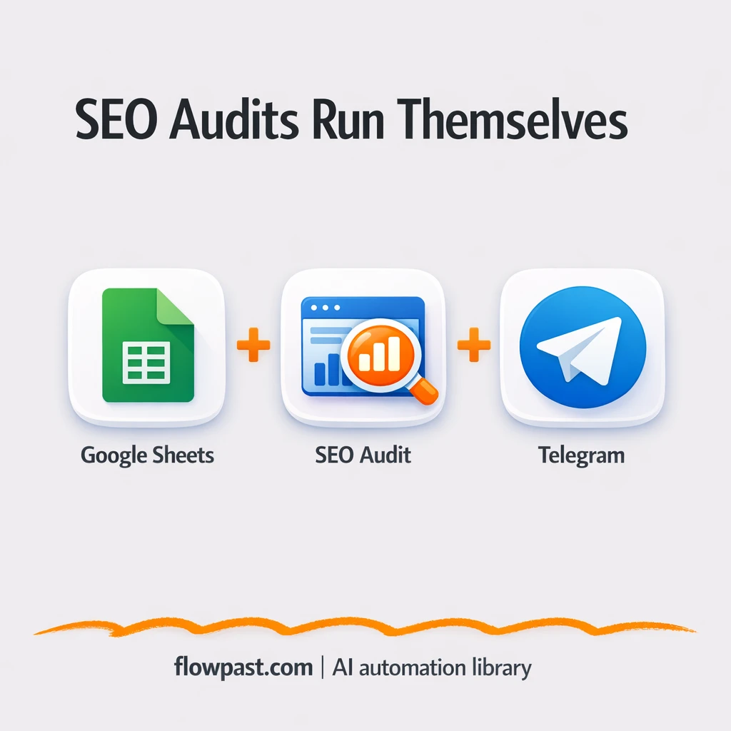 Decodo to Google Sheets, SEO audits stay current - n8n workflow automation template