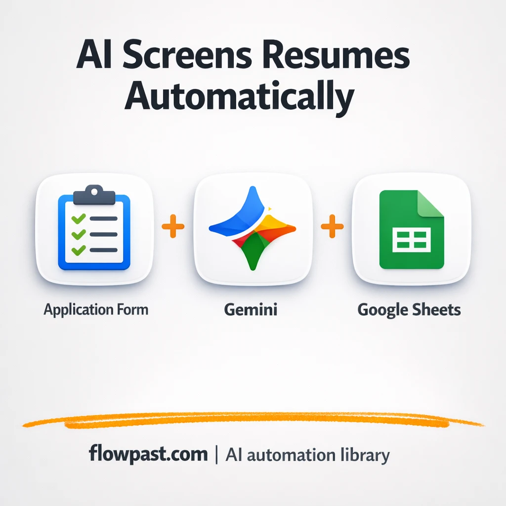 Google Drive to Google Sheets, resumes logged and scored - n8n workflow automation template