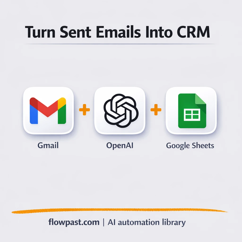Gmail to Google Sheets, a contact list that stays clean - n8n workflow automation template