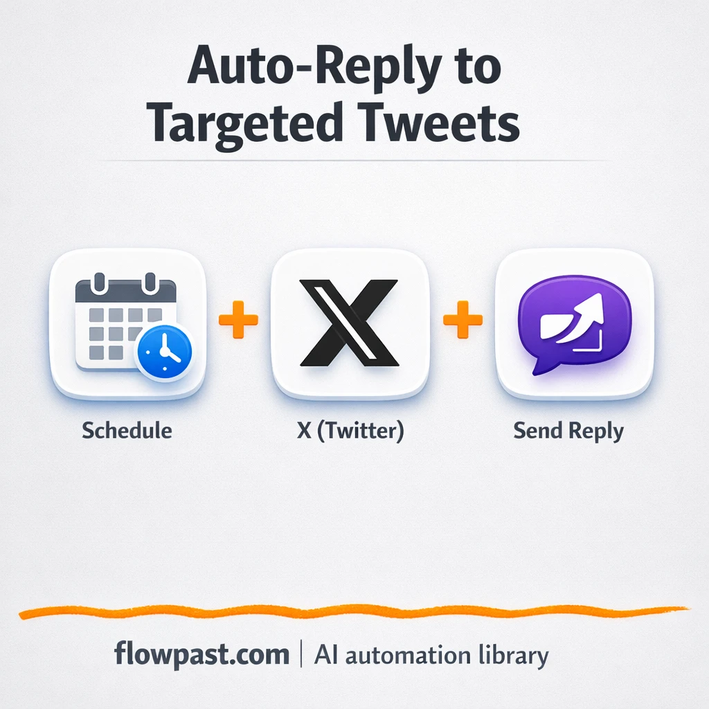 X + Google Sheets: replies tracked, no duplicates - n8n workflow automation template