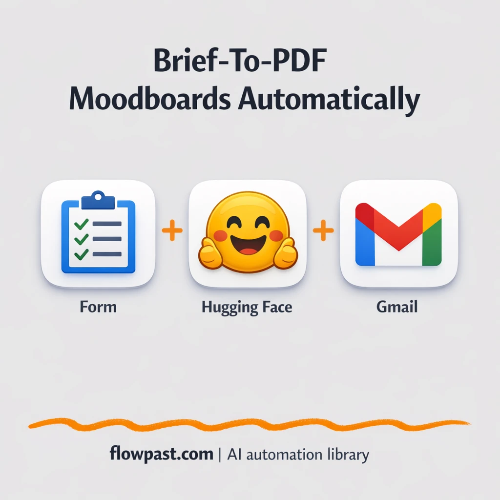 Nextcloud + Gmail: client-ready moodboards sent fast - n8n workflow automation template