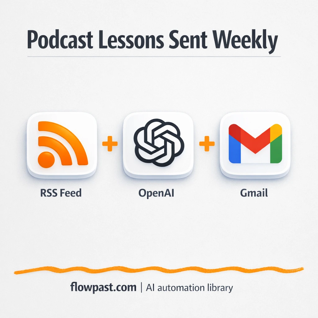 OpenAI + Gmail: polished ESL lessons sent for you - n8n workflow automation template