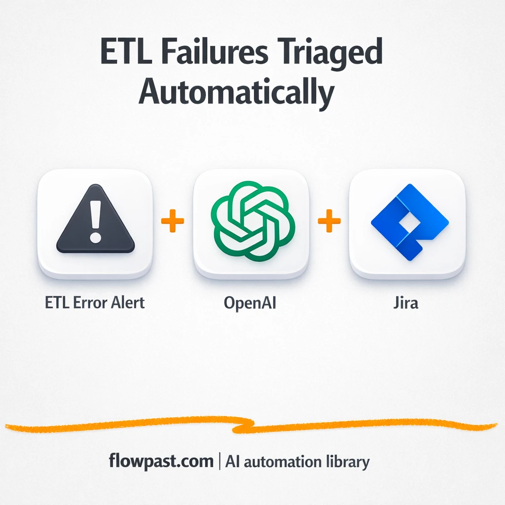 Slack + Google Sheets, ETL errors triaged fast - n8n workflow automation template