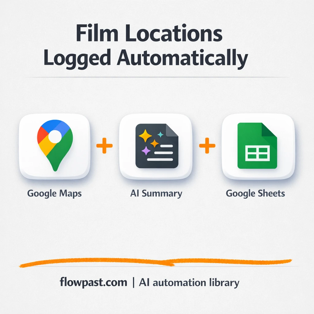 Google Sheets + Slack for faster location shortlists - n8n workflow automation template