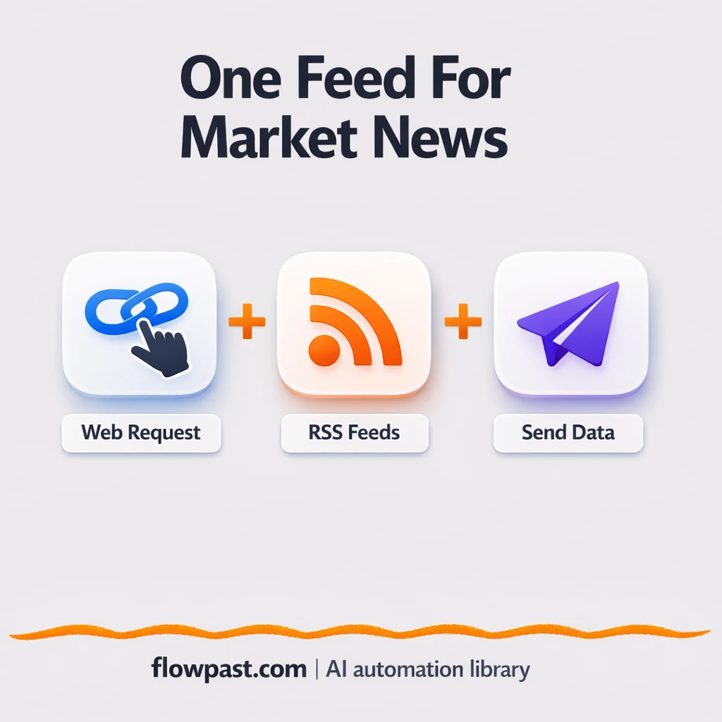 Google News + X: clean crypto headlines, no noise - n8n workflow automation template