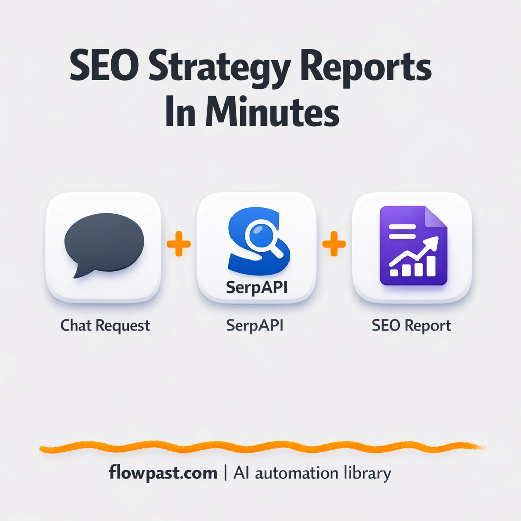 OpenAI + Google Sheets, SEO strategy reports ready - n8n workflow automation template