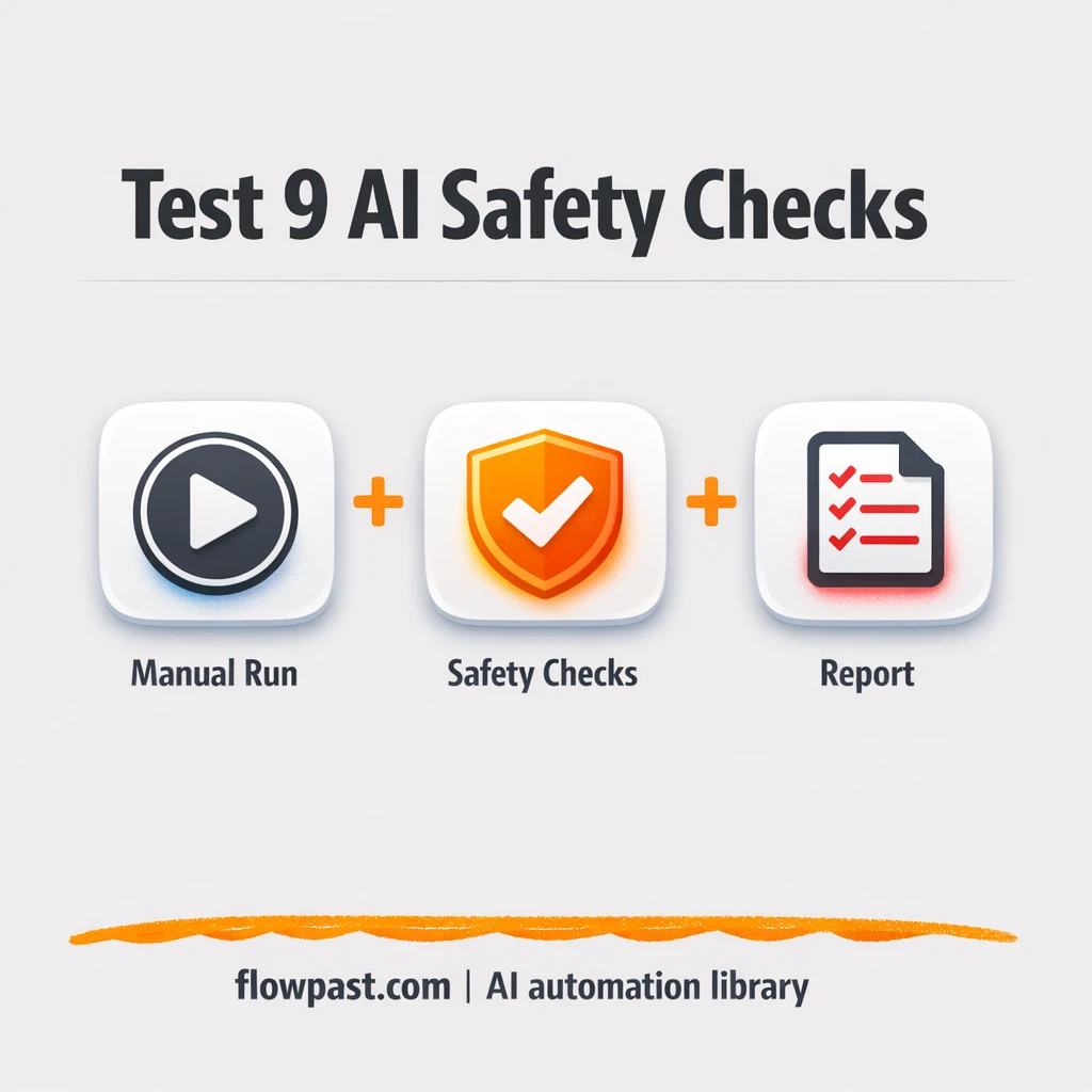 Groq to Google Sheets, AI safety checks you can prove - n8n workflow automation template