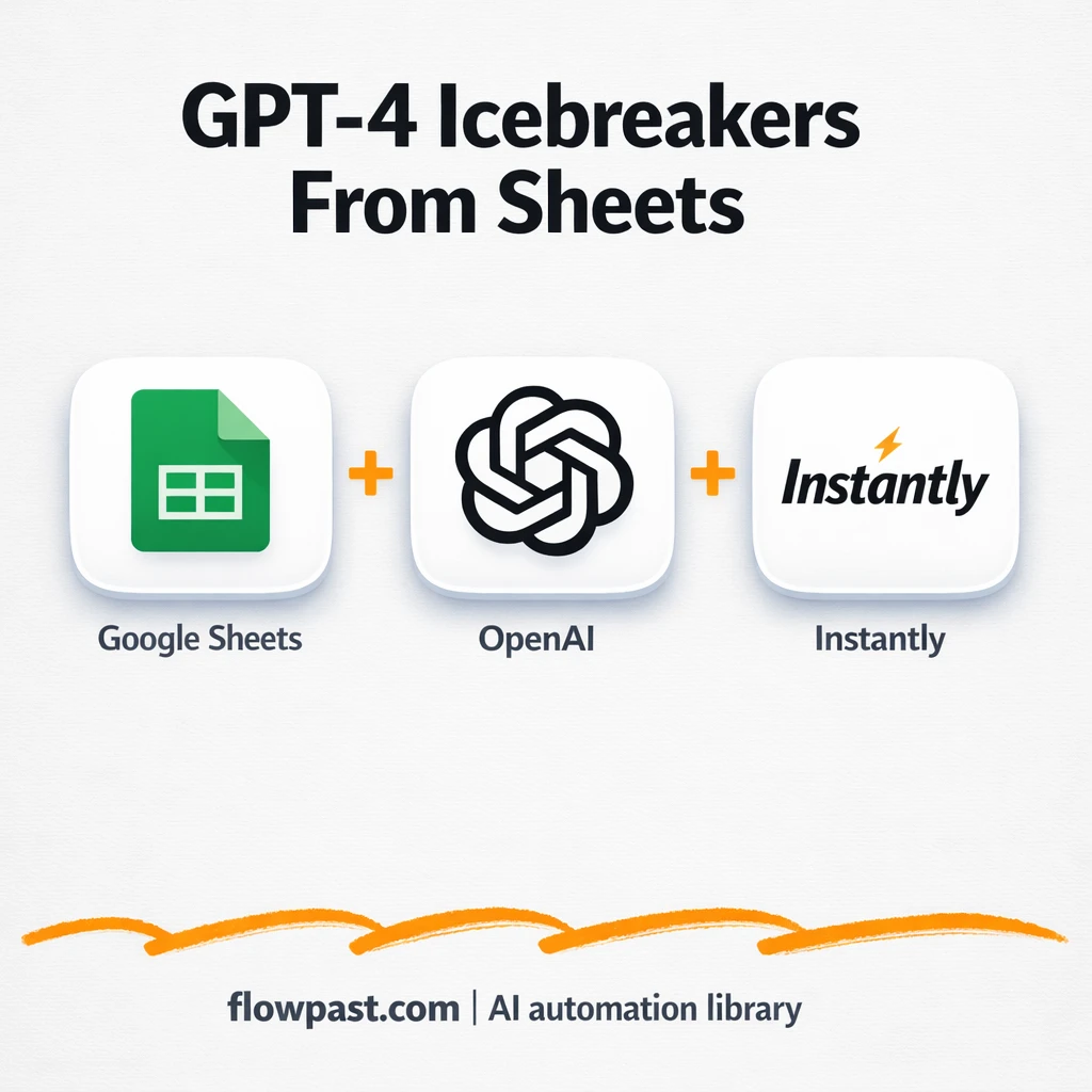 Google Sheets to Instantly, cleaner leads uploaded - n8n workflow automation template