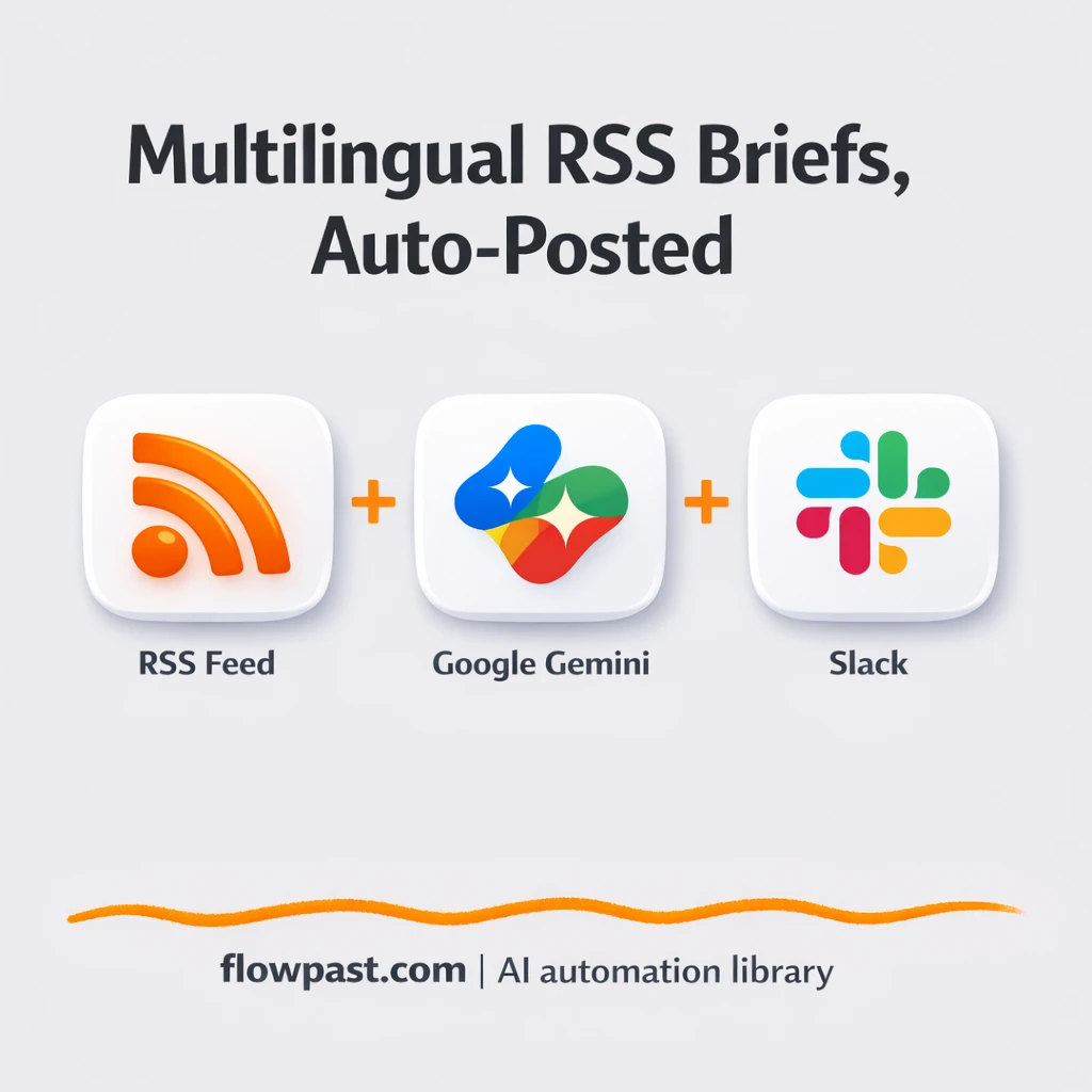 RSS to Google Sheets, curated news your team trusts - n8n workflow automation template